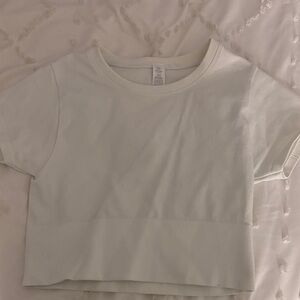 Aerie Cream Crop Top